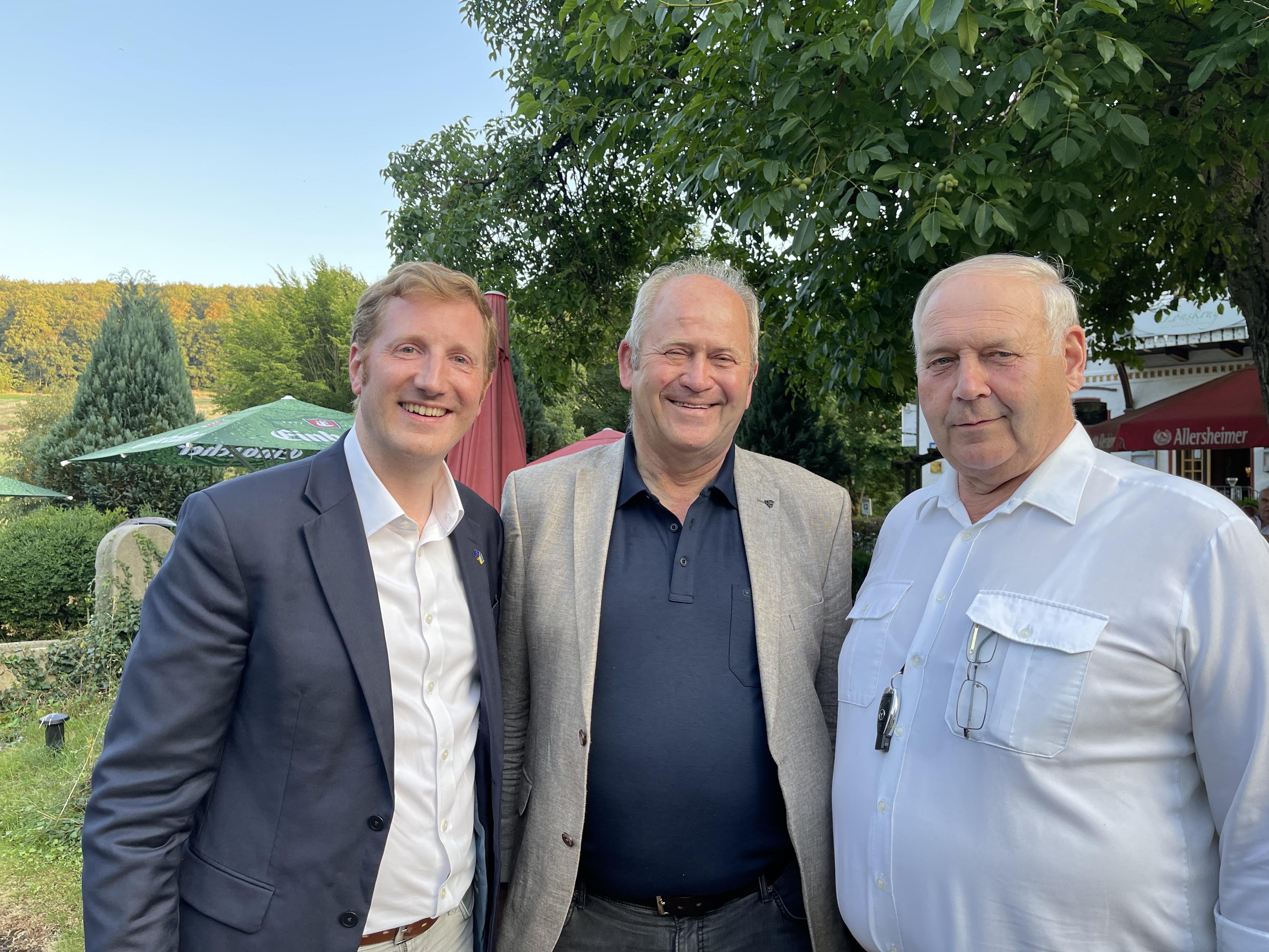 Jan-Christoph Oetjen und Hermann Grupe