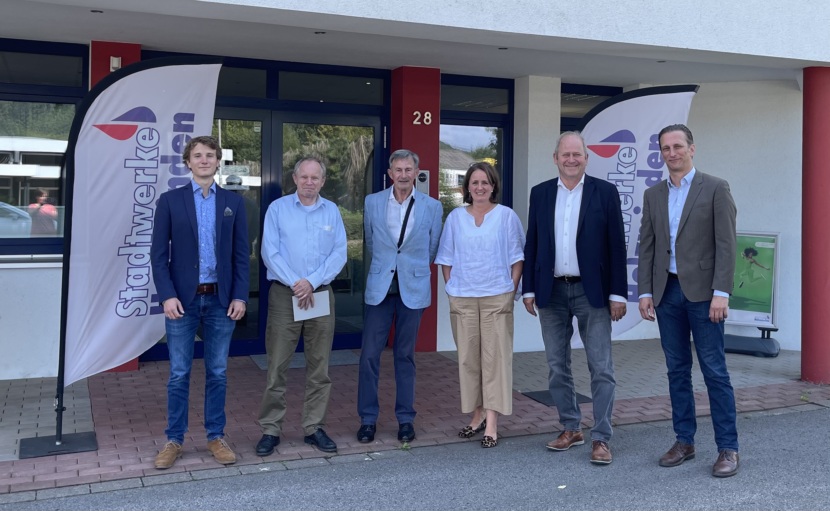 Hermann Grupe bei den Stadtwerken