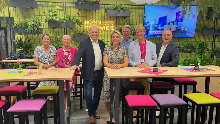 Generalsekretärin der FDP-Niedersachen besucht den Create-Hub in Holzminden